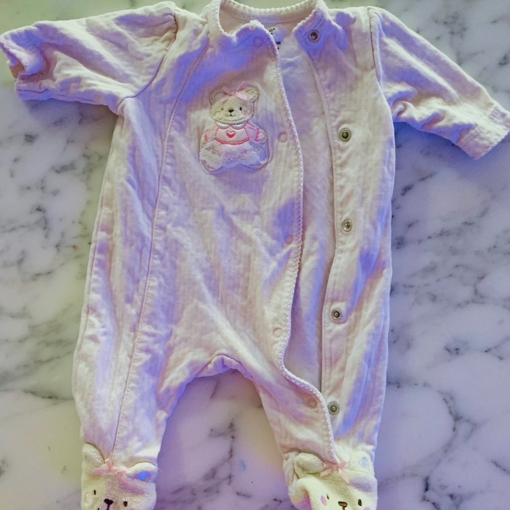 Liittle Me Newborn footie